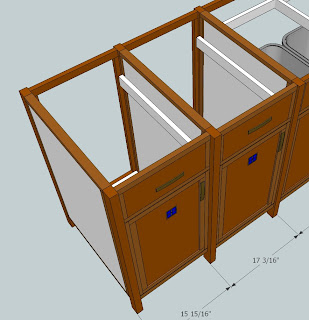 wood cabinet construction