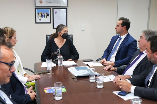 Lucas Ribeiro e Lindolfo Pires se reúnem com ministra do Esporte e discute parcerias para fortalecer atividades na Paraíba