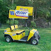 1990 EZGO Gas Golf Cart Replica 88h Freddie Rahmers Srint Car