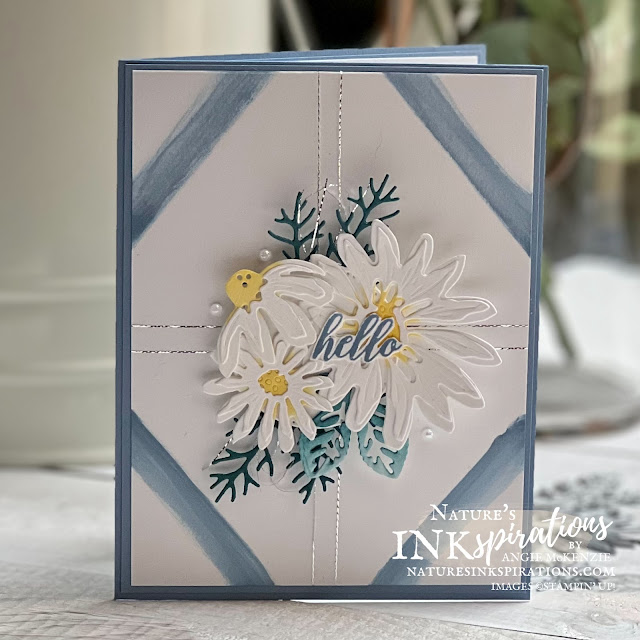 Cheerful Daisies Birthday Card (front) | Nature's INKspirations by Angie McKenzie