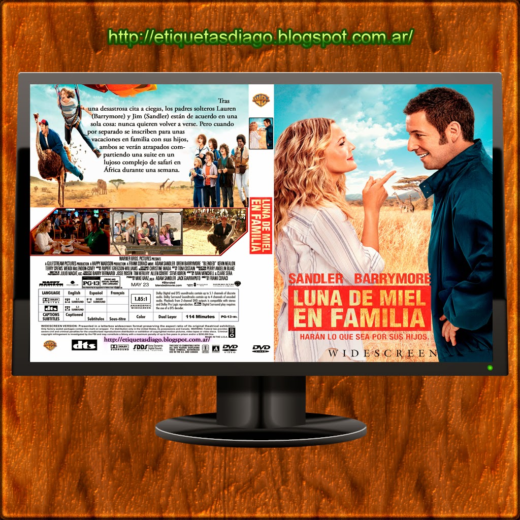 Luna de miel en familia DVD COVER