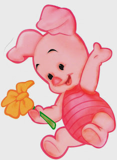 Baby Winnie the Pooh: Free Printable Clipart.