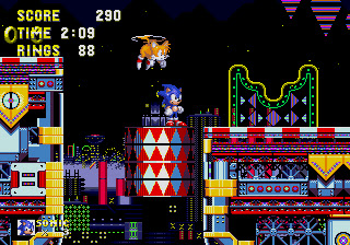 Sonic 3, screen