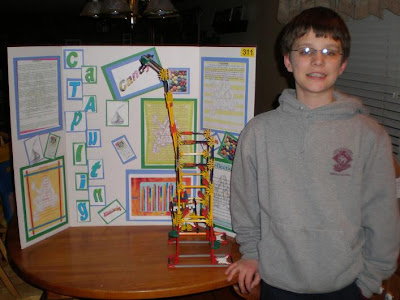 6th grade. Materials Science 1st place. I love Science projects.