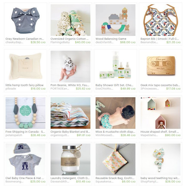  Etsy Treasury by Creative Clementine: You're a Natural, Baby!