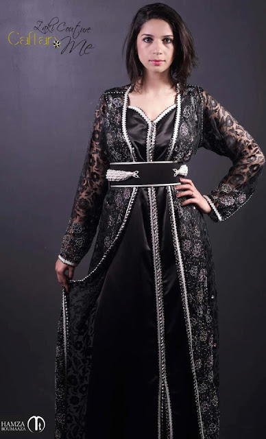 caftan marocain 2013 couleur noir