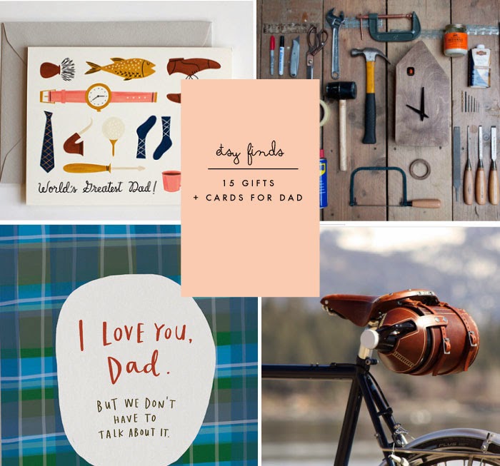 Etsy Finds | 15 Gifts + Cards for Dad