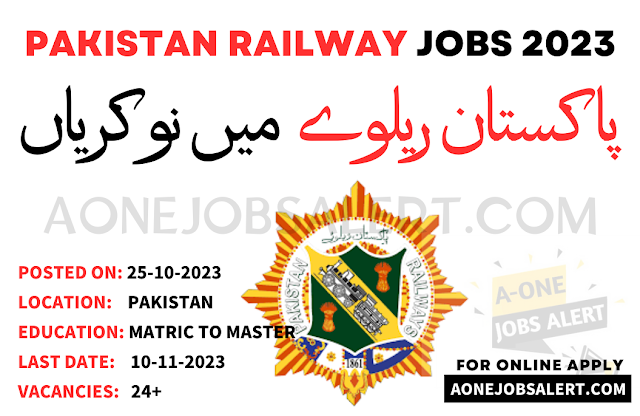 Pakistan Railway Jobs 2023 - Apply Online