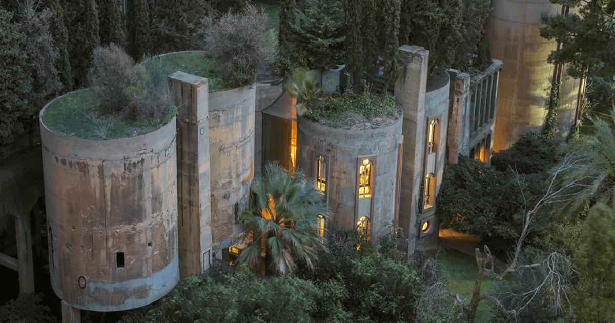 Architect Has Transformed An Old Cement Factory Into His House, And The Interior Is Mindblowing