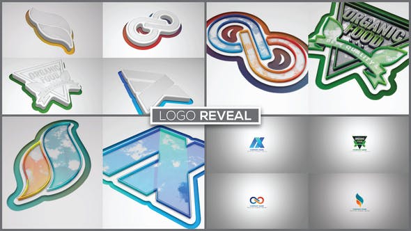 Download Extrusion Logo Reveal Template For Adobe After Effects