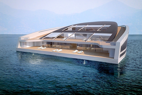 ecocentric: Le yachting de luxe bat pavillon vert