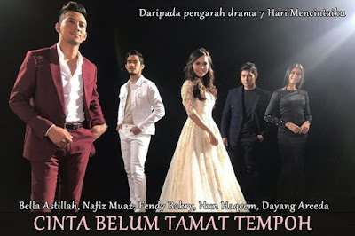 Cinta Belum Tamat Tempoh, Drama Cinta Belum Tamat Tempoh, Novel Cinta Belum Tamat Tempoh, Karya Rehal Nuharis, Sinopsis Drama Cinta Belum Tamat Tempoh, Nafiz Muaz, Bella Astillah, Fendy Bakry, Hun Haqeem, Dayang Areeda, Darwish Mikael, Zailin Aqeesha, Fikry Kiki, Muntazar Ghani, Radin, Haleeda Mazlin, Sissy Imann, Liza Abdullah, Tia Sarah, Elanie Aidid, Manan Sulaiman, Azhar Amir, Anne Abdullah, Poster Drama Cinta Belum Tamat Tempoh,