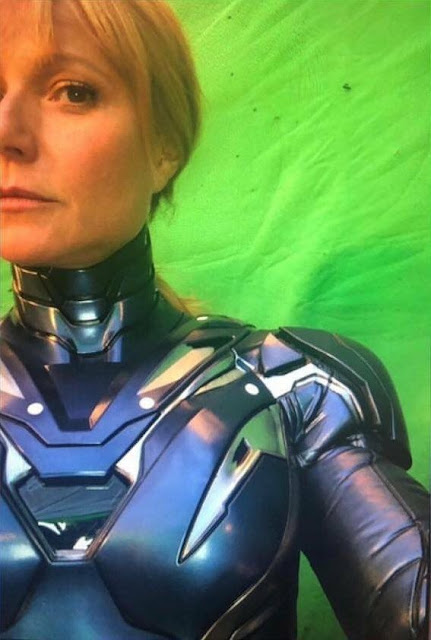AVENGERS 4 Set Selfie Leaked - First look at Pepper Potts' Rescue armor