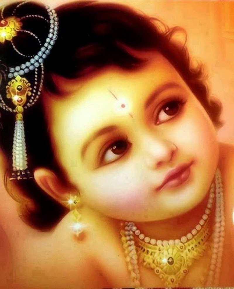 God Krishna  Cute  Child wallpapers  wallpaper1download
