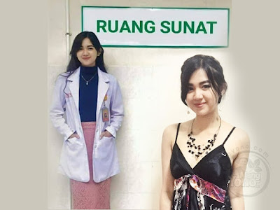 FOTO 1 : Dokter cantik Estelita Liana menjadi korban hoax