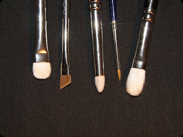 Essential eye brushes