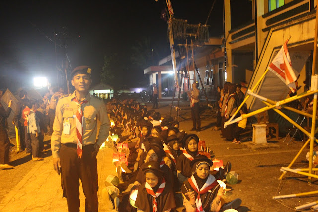 Kegiatan Karnaval Pramuka Nurul Huda