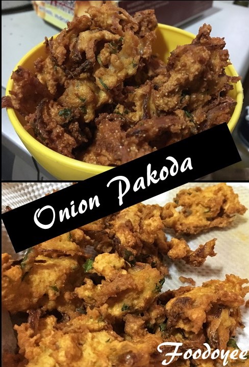 Onion Pakoda in 2 steps. 