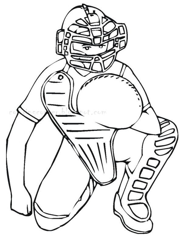 Baseball Coloring Pages Mlb