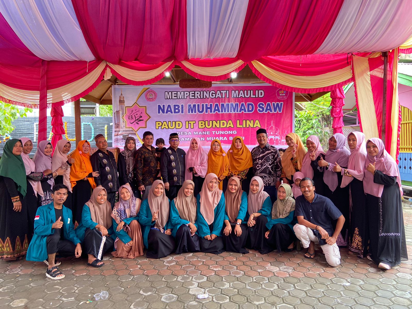 Perkenalkan Tradisi Aceh, PAUD IT Bunda Lina Sukses Gelar Perayaan Maulid Nabi Muhammad Saw 1444 H