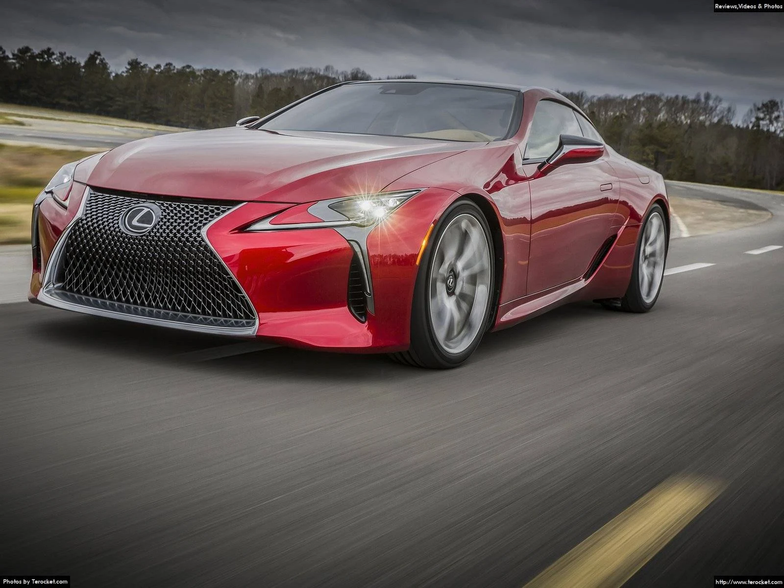 Hình ảnh xe ô tô Lexus LC 500 2017 & nội ngoại thất