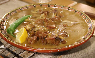 Pork in mushroom sauce