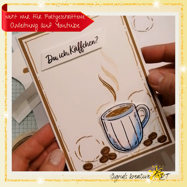 stampin up - karten basteln - kreativ mit kaffee - clean and simple - cardmaking