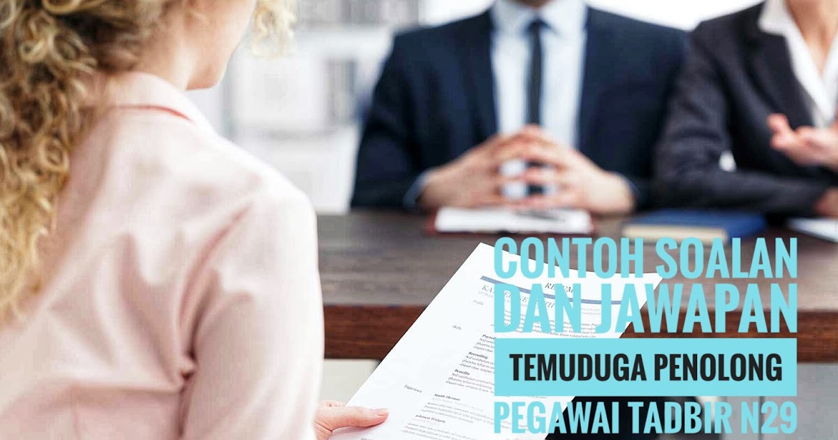 Contoh Soalan Dan Jawapan Temuduga Pembantu Perawatan 