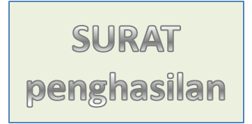 surat Penghasilan