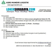 Lowongan Kerja Surabaya di Agro Mandiri Logistik November 2020