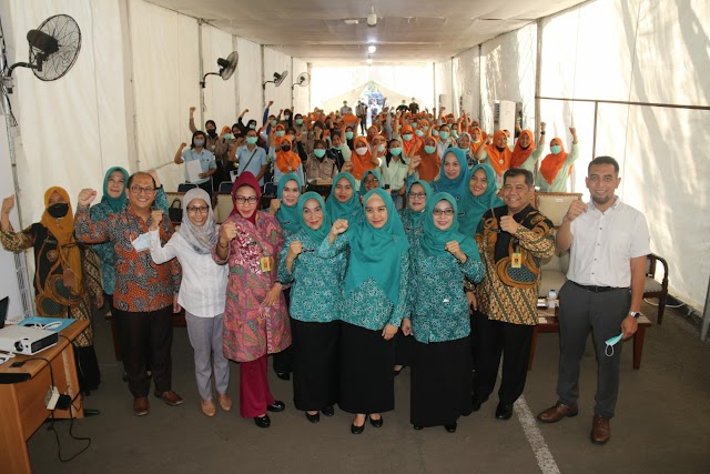 PKK Sobo Pabrik Sosialisasikan GP2SP di PT.Ecco Indonesia