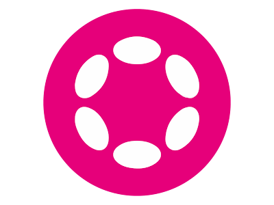 Logo Polkadot (DOT) Format PNG