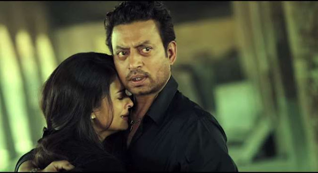 Aishwarya rai and Irfan Khan in Jazbaa