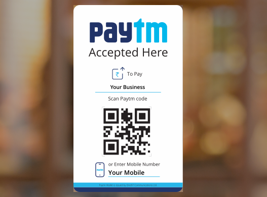 How To Receive Payments via Paytm at Your Own Shop ...