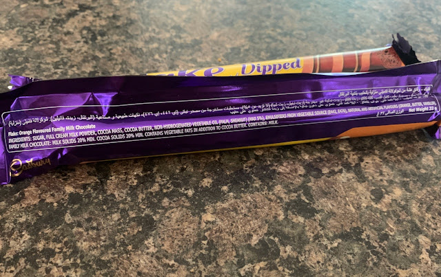 Cadbury’s Flake Dipped Orange Flavoured Chocolate