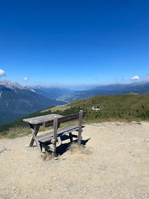 Salita verso Cima Monte Elmo