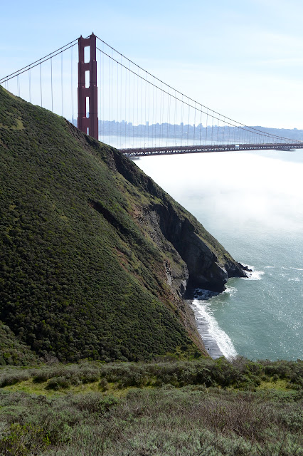 another view of that bridge but now with beach