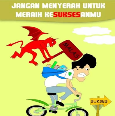 Contoh Poster Jangan Menyerah