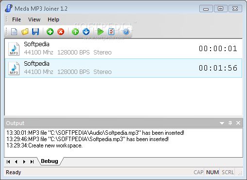 Meda MP3 Joiner : fusionnez plusieurs MP3 en un seul