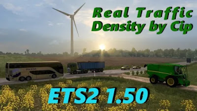 Real Traffic Density ETS2 1.50