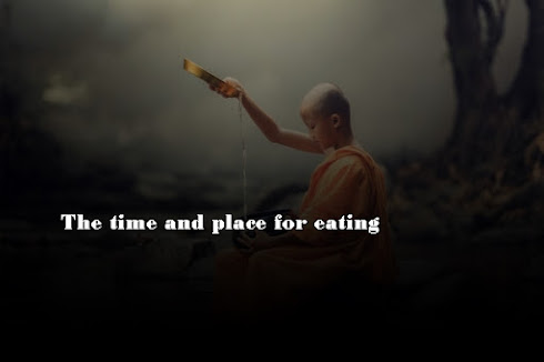 The time and place for eating