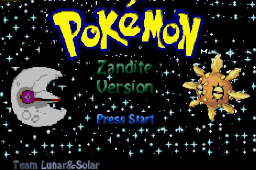 Pokemon Zandite para GBA Imagen Portada