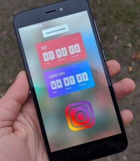 Cara Membuat Sticker Countdown di Instagram