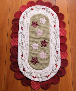 patterns table runner Runner Patterns Table christmas Homemade applique