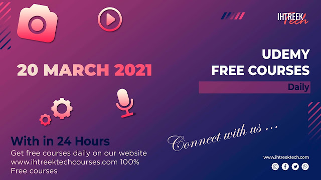 UDEMY-FREE-COURSES-WITH-CERTIFICATE-20-APRIL-2021-IHTREEKTECH