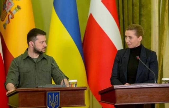 Danish Government Says Ukraine Will Receive $1.55 Billion Military Aid From Western Countries