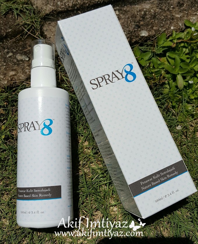 Spray8 Penawar Dan Rawatan  Alternatif Untuk Kulit 