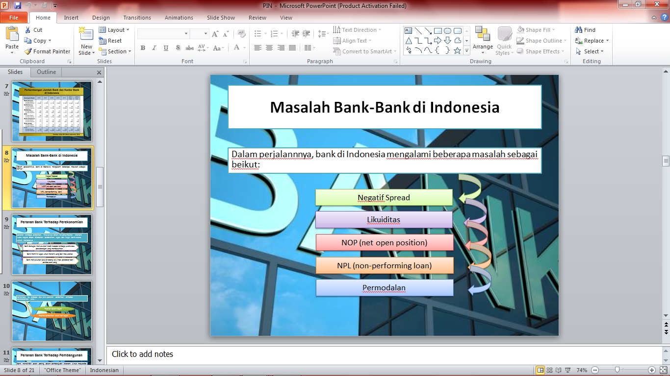 Jasa Pembuatan Slide Power Point Presentasi  Made Marianda