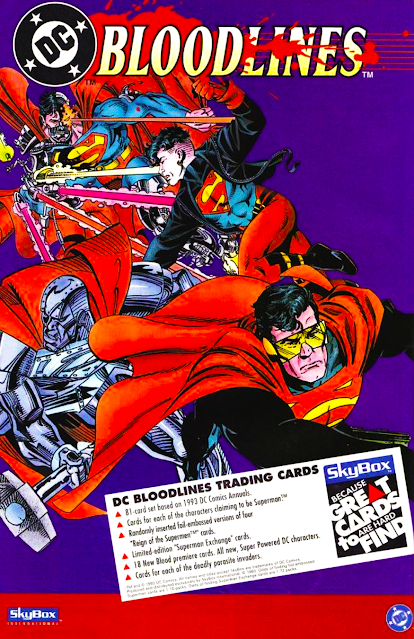 1993 SkyBox : DC Bloodlines Trading Cards