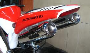 Modif mio Gaya motor GP Knalpot